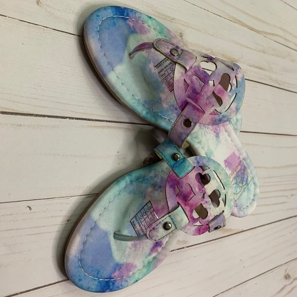 Starlight Tie Dye Sandals - Picture 2 of 3